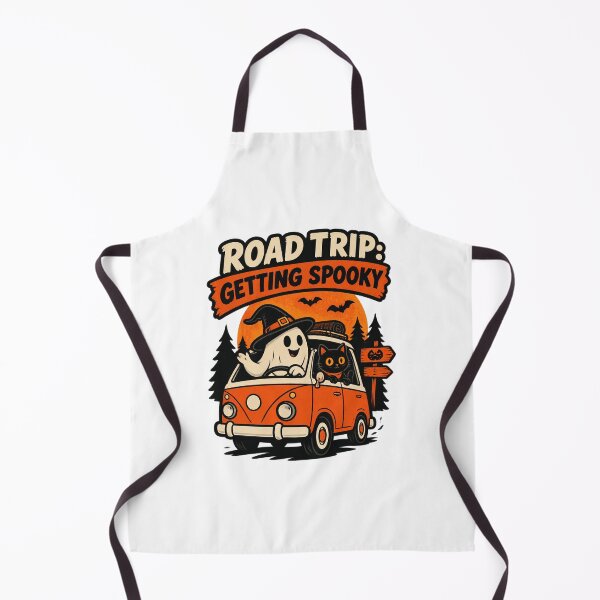 Item preview, Road Trip Adventure with Spooky Halloween Vibes Design designed and sold by nilakastrati04.