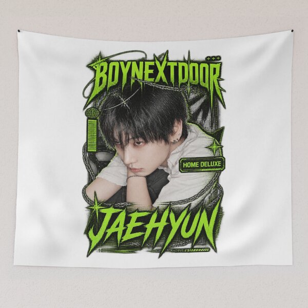 Item preview, Cyberpunk Neon Grid Jaehyun Home Deluxe Concept designed and sold by Valeree Store.