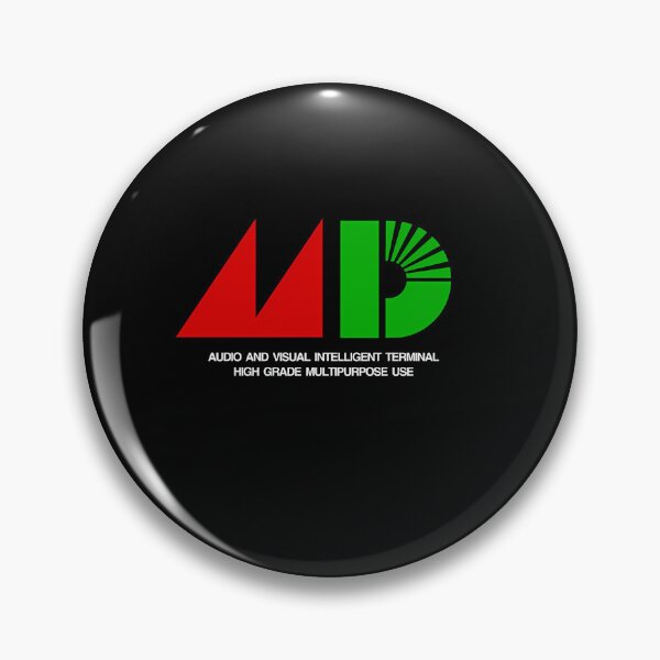 Item preview, Geometric Audio Visual Emblem designed and sold by PatrickMailly.