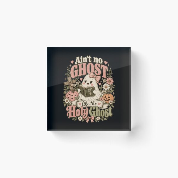 Item preview, Aint No Ghost Like The Holy Ghost Cute Christian Fall Design designed and sold by RamonaTeal.