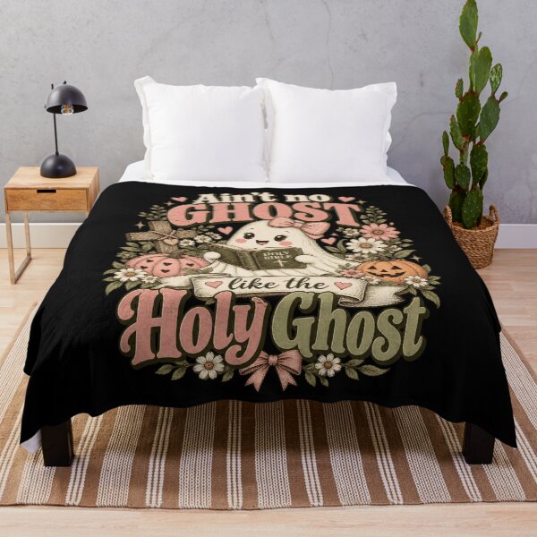 Item preview, Aint No Ghost Like The Holy Ghost Cute Christian Fall Design designed and sold by RamonaTeal.