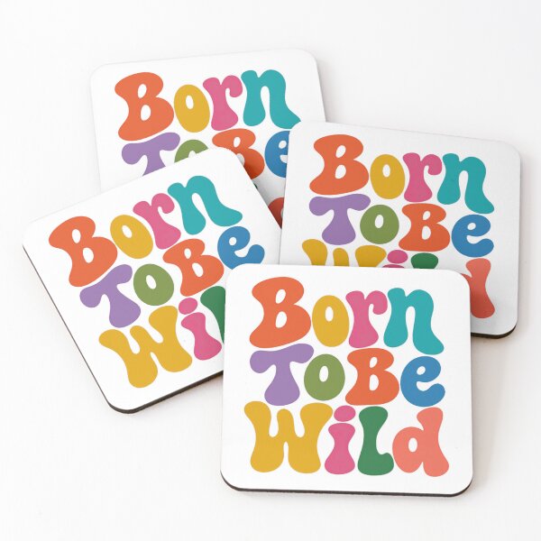 Item preview, Born To Be Wild Free Spirit Adventure Retro Rebel designed and sold by HumansStuck12.