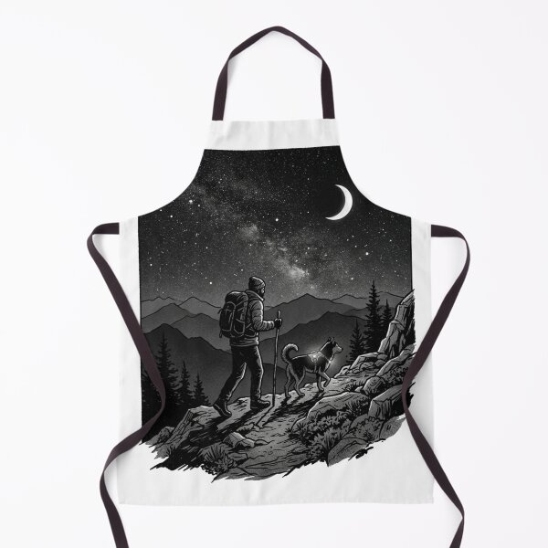 Item preview, Night Trail With My Dog designed and sold by meghnad.