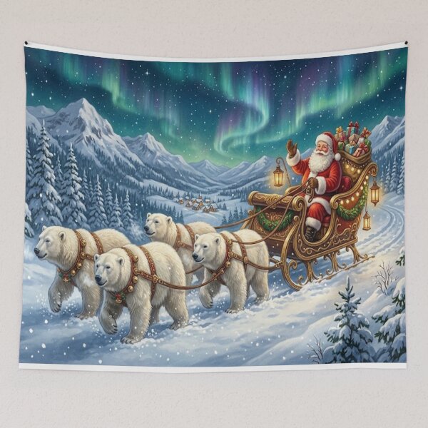 Item preview, Christmas fantasy designed and sold by GAWPAWshop.