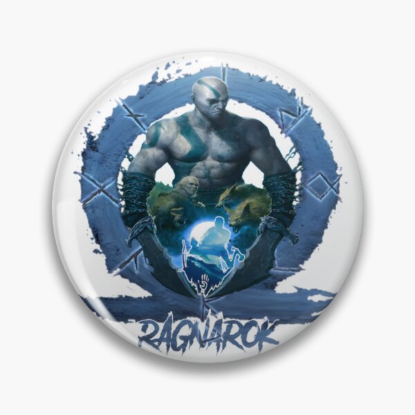 Item preview, Kratos God of War Ragnarok Inspired Mythical Warrior Design designed and sold by IcedRad.