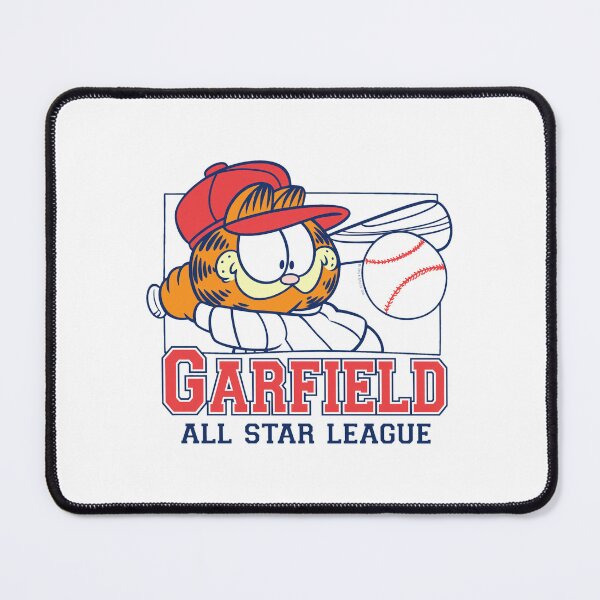 Item preview, Garfield All Star League Baseball Retro Cartoon Character designed and sold by Fridareenholt.