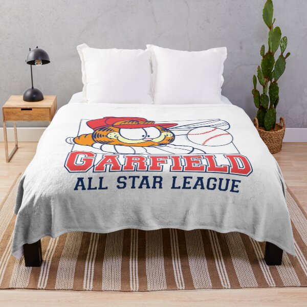 Item preview, Garfield All Star League Baseball Retro Cartoon Character designed and sold by Fridareenholt.