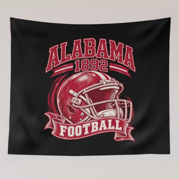 Item preview, Alabama Football Helmet Vintage 1892 Southern Gameday Design designed and sold by RamonaTeal.