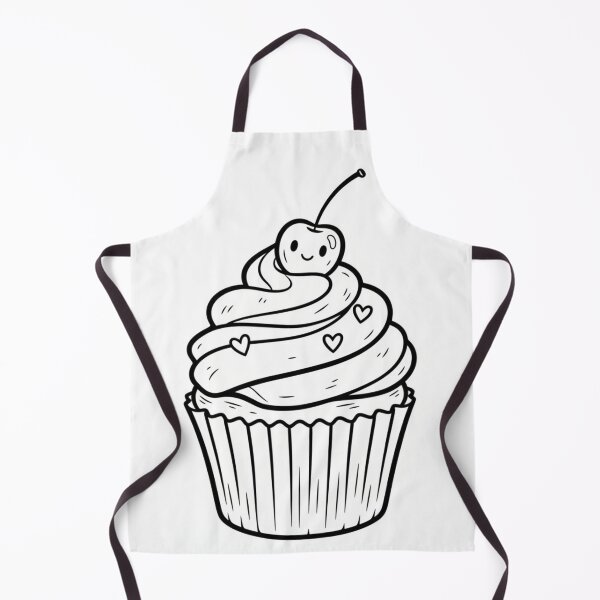 Item preview, Cute colouring in cupcake! designed and sold by stunningera.