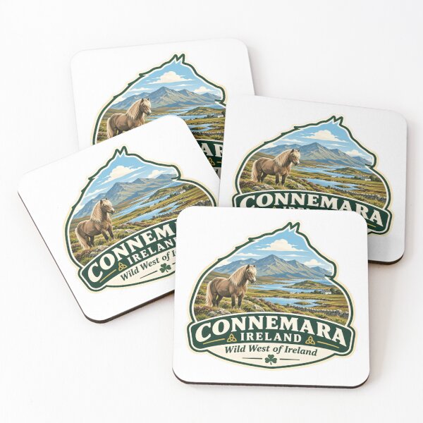 Item preview, Connemara Ireland Wild West Of Ireland Connemara Pony Irish Landscape designed and sold by Star3NowForMe.