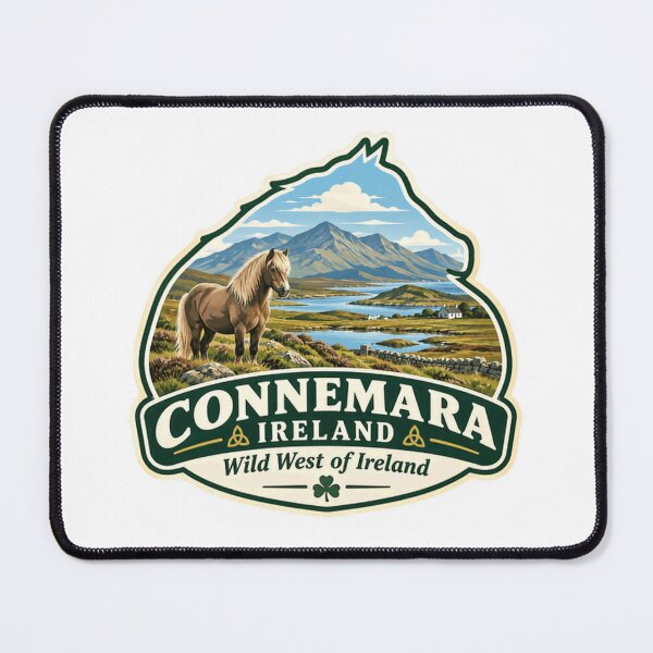 Item preview, Connemara Ireland Wild West Of Ireland Connemara Pony Irish Landscape designed and sold by Star3NowForMe.