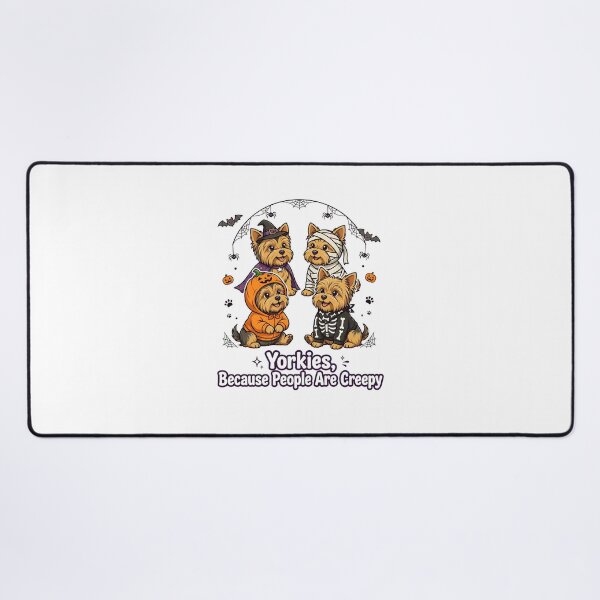 Item preview, Yorkies Halloween Costumes Funny Dog Lover Art designed and sold by OlyvieArt.