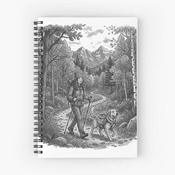 Item preview, Autumn Trail Dog Adventure designed and sold by meghnad.
