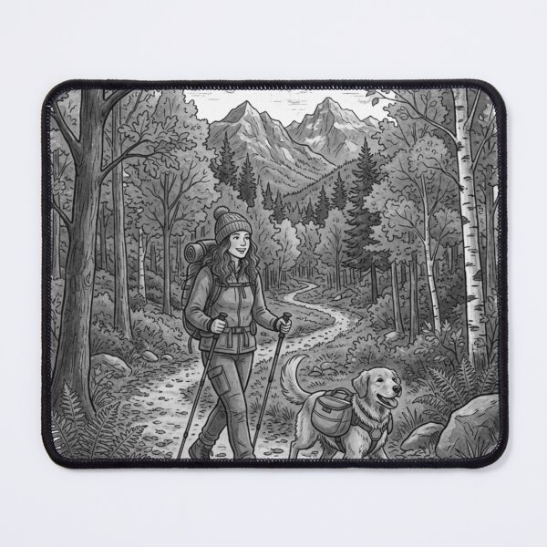 Item preview, Autumn Trail Dog Adventure designed and sold by meghnad.