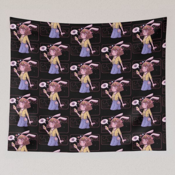Aperçu de l'œuvre T-shirt lapin fille de l'espace créée et vendue par vyan-aendley.
