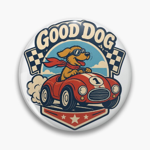 Artikelvorschau, Go Dog Go – Design im Vintage-Stil entworfen und verkauft von SrTammutHatmakr.