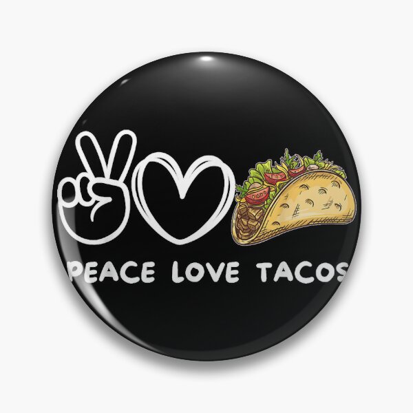 Item preview, Peace, Love Tacos Retro Tacos Lover  designed and sold by MassonCalepon.