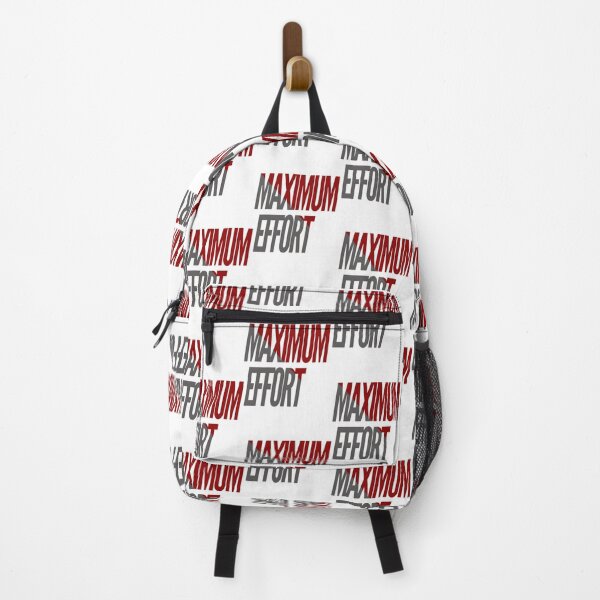 Item preview, Maximum Effort Motivational Design for Hustle and Hard Work Enthusiasts designed and sold by StrangeRags.