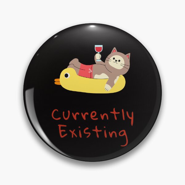 Item preview, Currently Existing | Funny Relaxed Cat | Mood System Cats designed and sold by ContigoART.