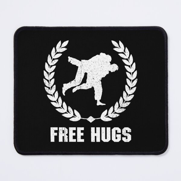 Item preview, Free Hugs - Funny Brazilian Jiu-Jitsu Martial Arts Gift designed and sold by marthavelony.