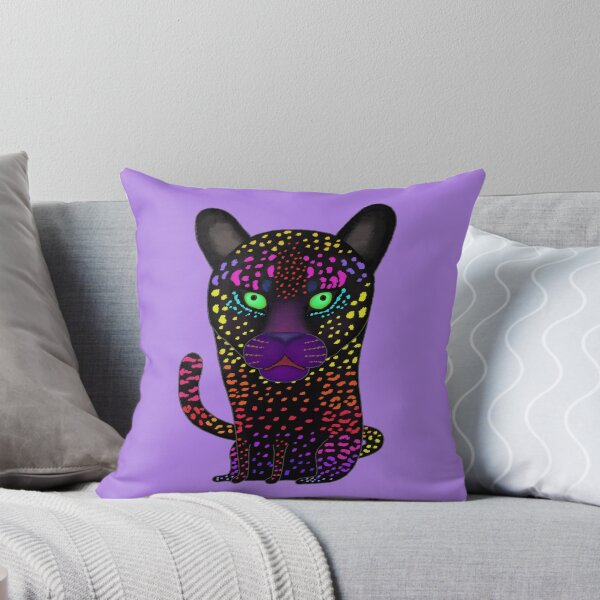 Item preview, Glaring Black Leopard designed and sold by TamaAnimalArt.