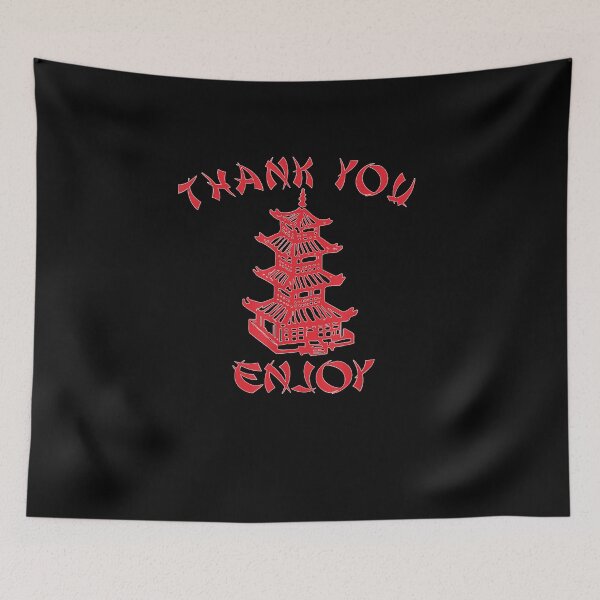 Item preview, Chinese Takeaway Food Thank You Enjoy designed and sold by MassonCalepon.