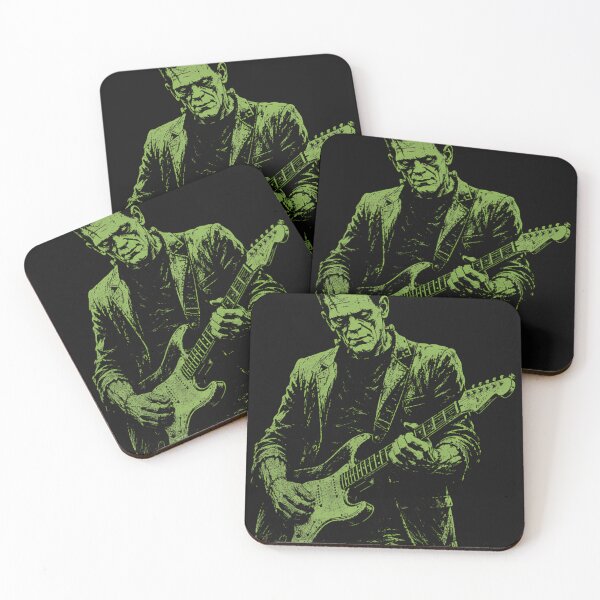 Artikelvorschau, Frankenstein Monster Gitarrist Horror Rockmusik entworfen und verkauft von tayfunasli.