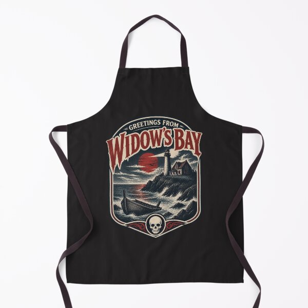 Item preview, Greetings From Widow's Bay Vintage Travel Style Illustration designed and sold by ArthurBlake.