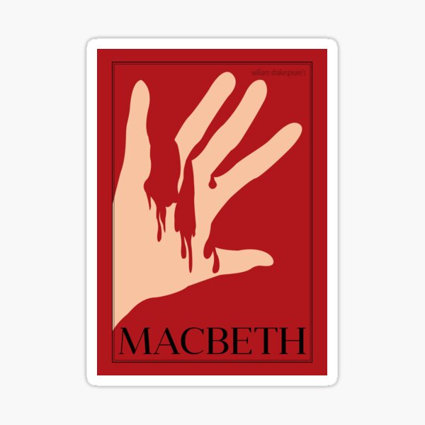 Item preview, Macbeth Poster designed and sold by DefayDesigns.