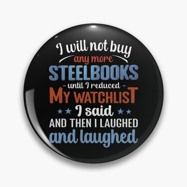 Item preview, I-Will-Not-Buy-Any-More-Steelbooks designed and sold by weepyzumi.