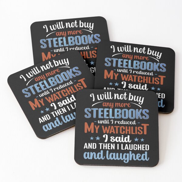 Item preview, I-Will-Not-Buy-Any-More-Steelbooks designed and sold by weepyzumi.