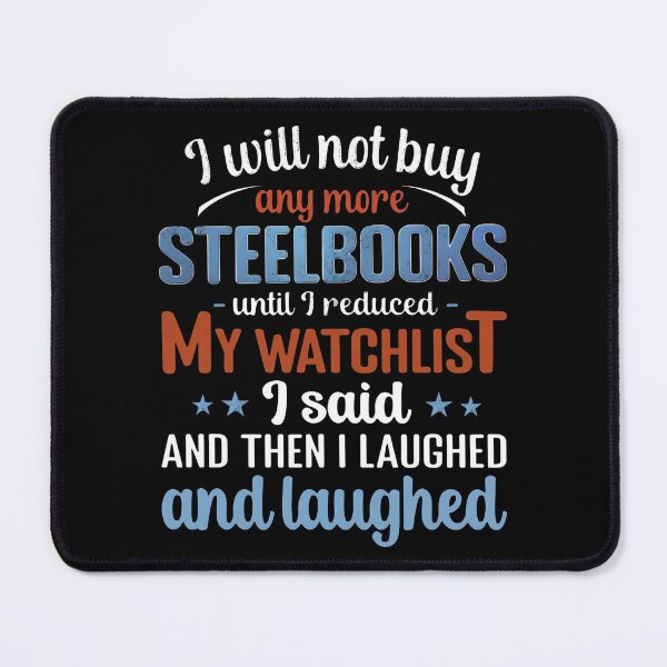 Item preview, I-Will-Not-Buy-Any-More-Steelbooks designed and sold by weepyzumi.