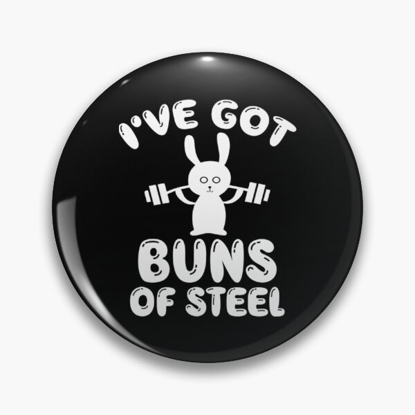 Item preview, Bunny T-Shirtbuns Of Steel Bunny Workout Cute Animal Bodybuilding Joke Kawaii designed and sold by vyan-aendley.