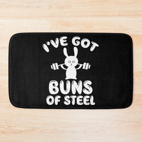 Item preview, Bunny T-Shirtbuns Of Steel Bunny Workout Cute Animal Bodybuilding Joke Kawaii designed and sold by vyan-aendley.