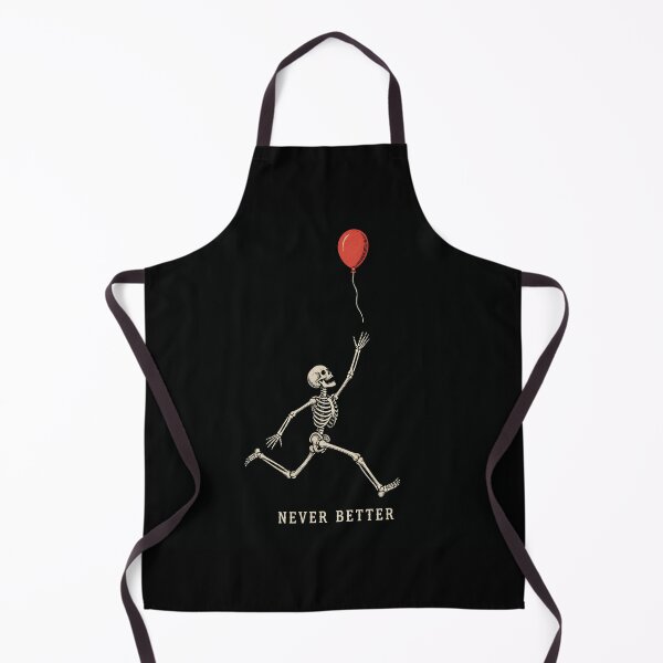Item preview, Never Better Skeleton Chasing Balloon Anatomical Skeleton Vintage  designed and sold by Zizo-DR44.