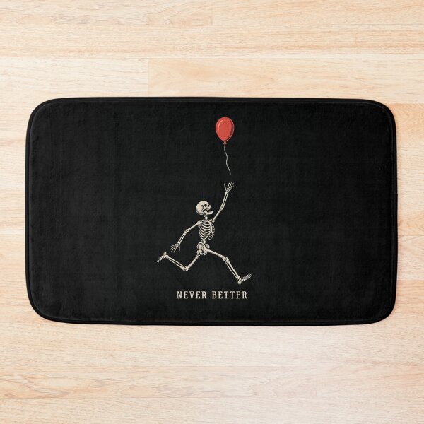 Item preview, Never Better Skeleton Chasing Balloon Anatomical Skeleton Vintage  designed and sold by Zizo-DR44.