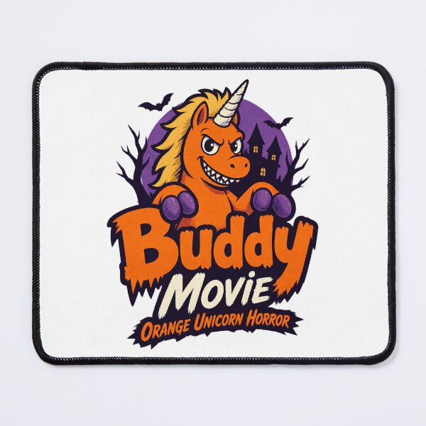Item preview, Orange Unicorn Horror Buddy Movie Inspired Design designed and sold by ArthurBlake.