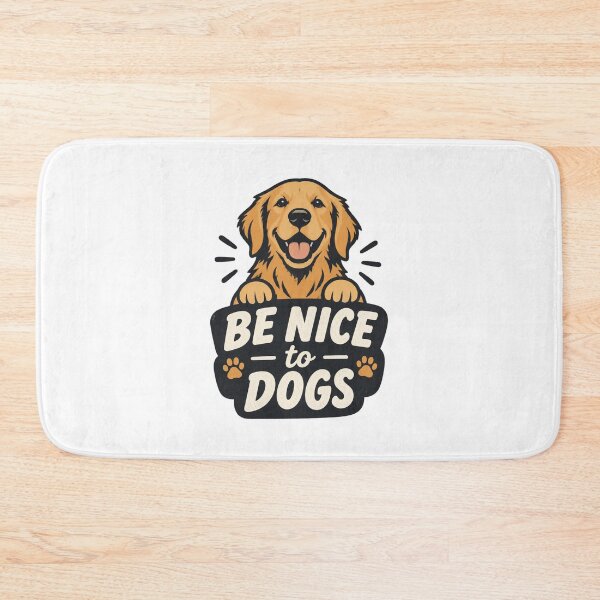 Item preview, Be Nice to Dogs Cute and Friendly Pet Lover Design designed and sold by SrTammutHatmakr.