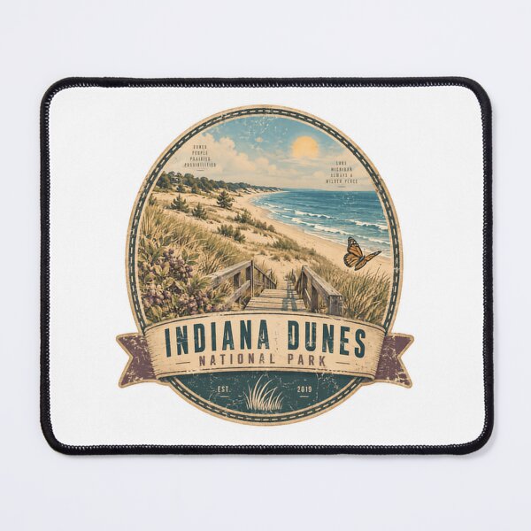 Item preview, Indiana Dunes National Park Est. 2019 Travel Souvenir Nature Explorer designed and sold by Star3NowForMe.