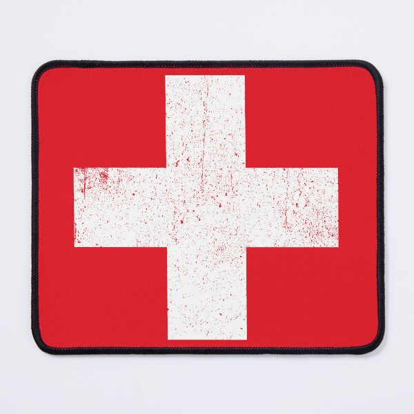 Item preview, Swiss Vintage Cross - Flag of Switzerland designed and sold by marthavelony.