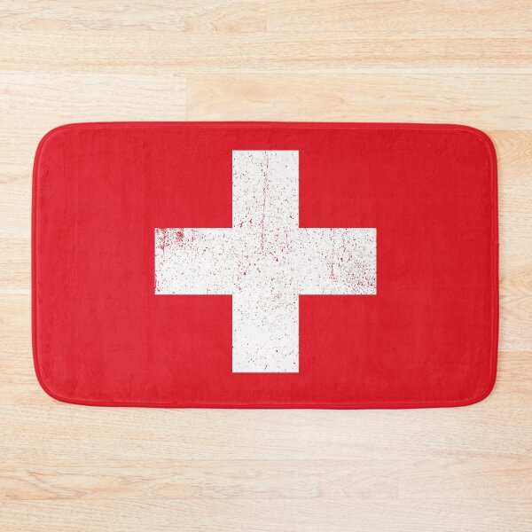 Artikelvorschau, Schweizer Vintage-Kreuz – Flagge der Schweiz entworfen und verkauft von marthavelony.