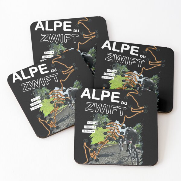 Item preview, Alpe Du Zwift Cycling Route Climb  designed and sold by Fridareenholt.