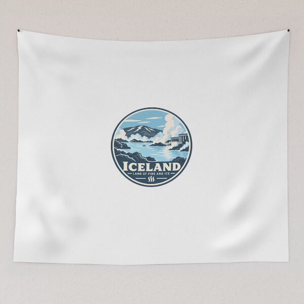 Item preview, Iceland Land Of Fire And Ice Europe Travel Nordic Tourist Vacation Adventurer designed and sold by Star3NowForMe.