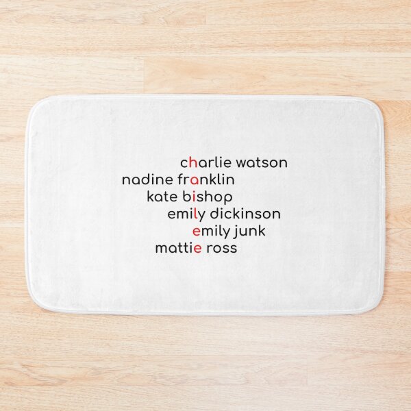 Item preview, Hailee Steinfeld Characters (Black Only) designed and sold by amirusgfsfgt.