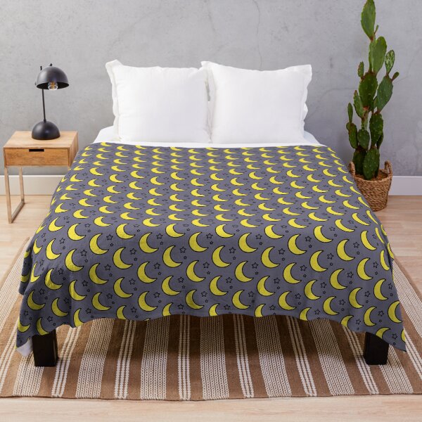 Item preview, Monoline Moon Line Art with Yellow Accent designed and sold by Prishea.