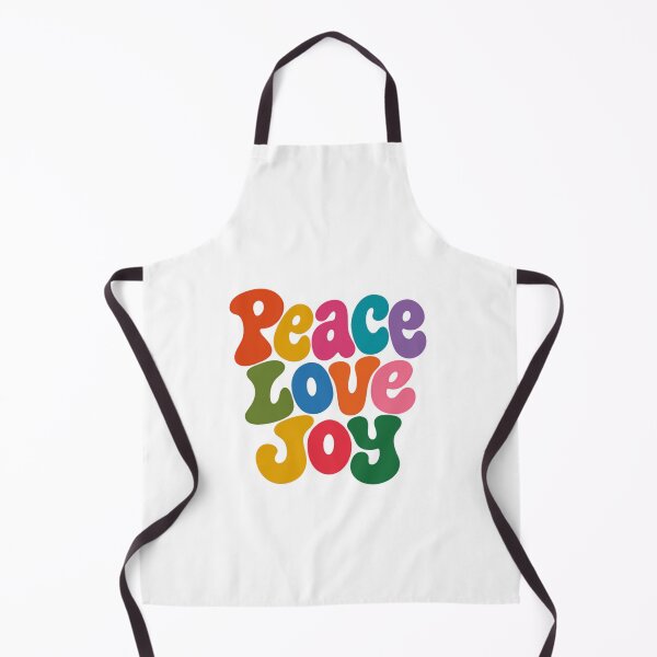 Item preview, Peace Love Joy Positive Message Retro Hippie Enthusiast designed and sold by HumansStuck12.