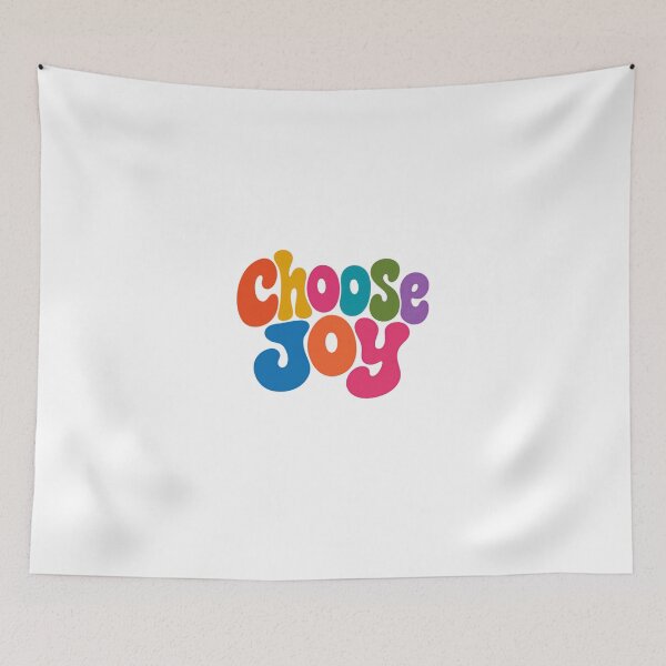Item preview, Choose Joy Positive Motivation Happiness Affirmation designed and sold by HumansStuck12.
