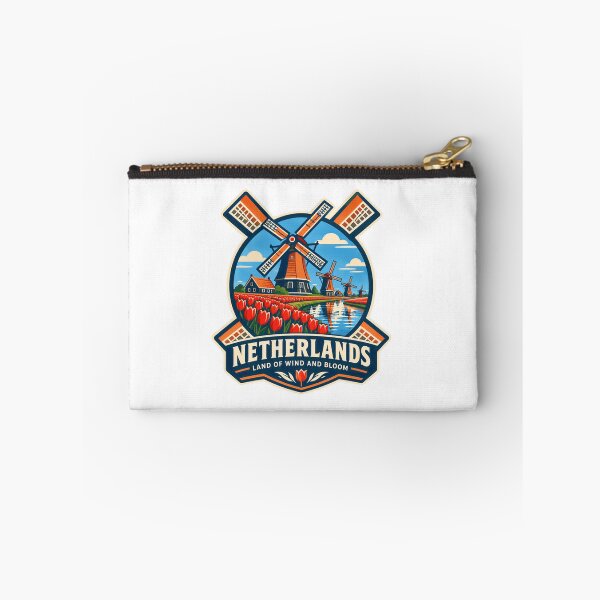 Item preview, Netherlands Land Of Wind And Bloom Dutch Travel Souvenir Explorer designed and sold by Star3NowForMe.