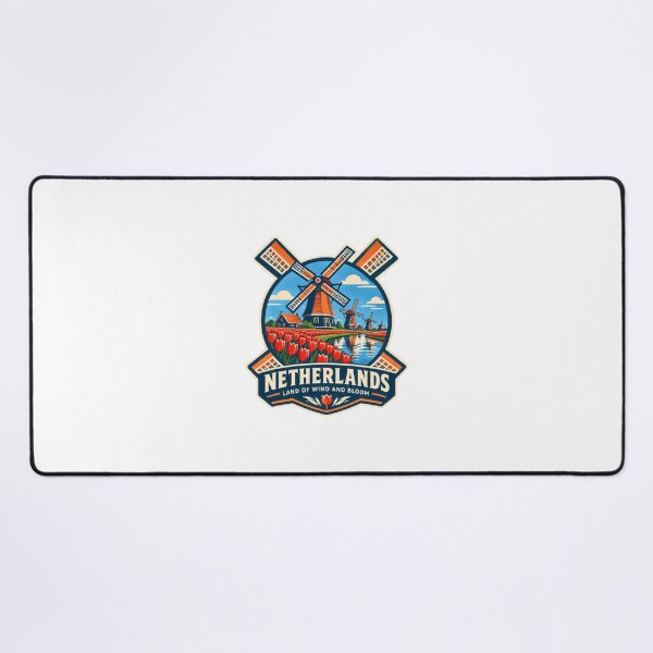 Item preview, Netherlands Land Of Wind And Bloom Dutch Travel Souvenir Explorer designed and sold by Star3NowForMe.