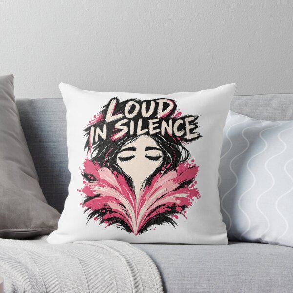 Item preview, Loud In Silence Feminsim Shirt Design designed and sold by Samanthi007.